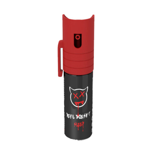 adalet spray peperoncino devil doesnt sleep rosso red fabrizio corona