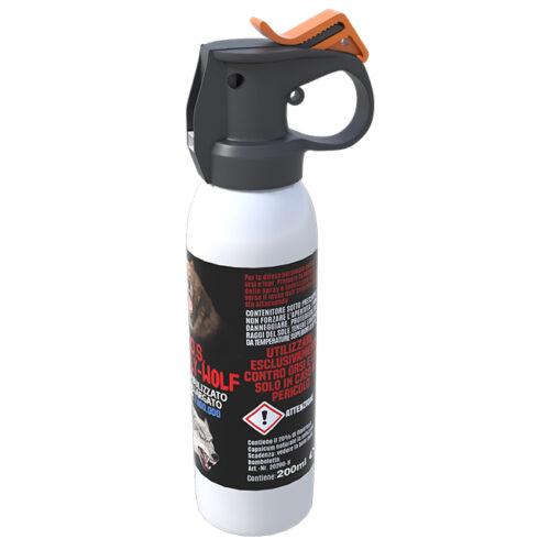 spray antiaggressione animali orsi lupi